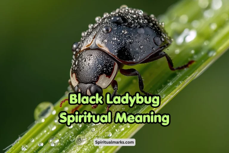 Black Ladybug Spiritual Meaning, Symbolism and Significance