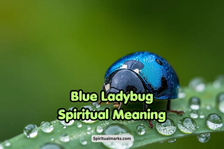 Blue Ladybug Spiritual Meaning, Symbolism and Significance