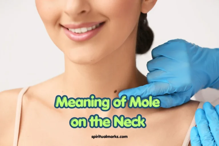 Meaning of Mole on the Neck