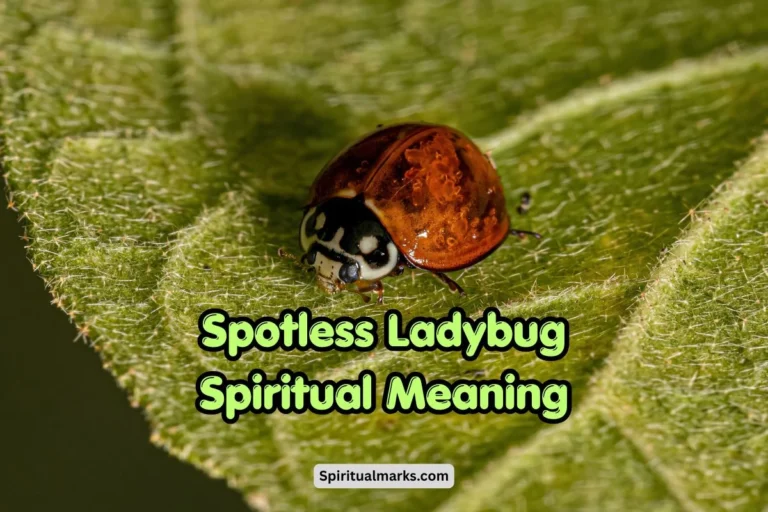 Spotless Ladybug Spiritual Meaning, Symbolism and Significance