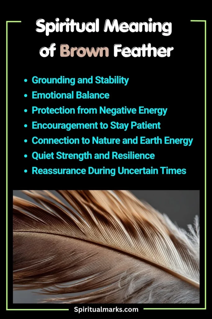 What Does Brown Feather Symbolize Spiritually