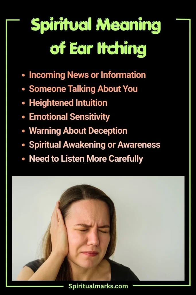 What Does Ear Itching Mean Spiritually