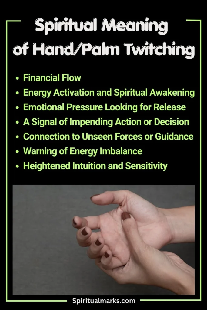 What Does It Mean Spiritually When Your Hand or Palm Twitches