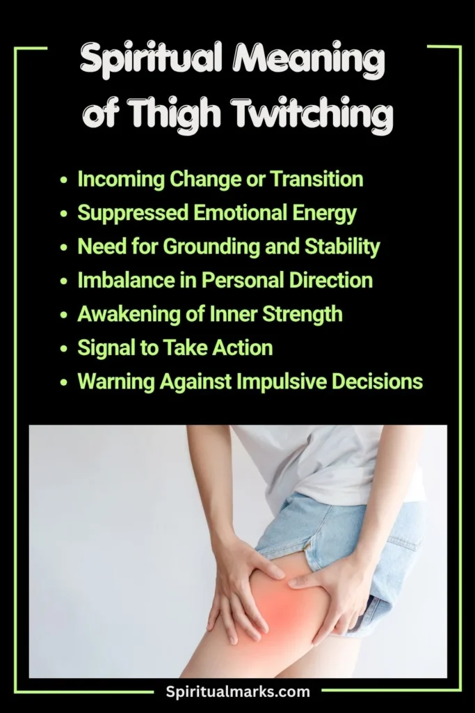 What Does It Mean Spiritually When Your Thigh Twitches