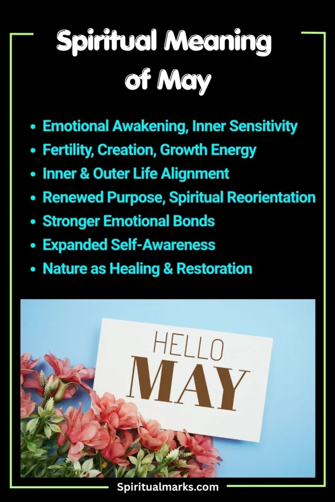 What Does May Symbolize Spiritually