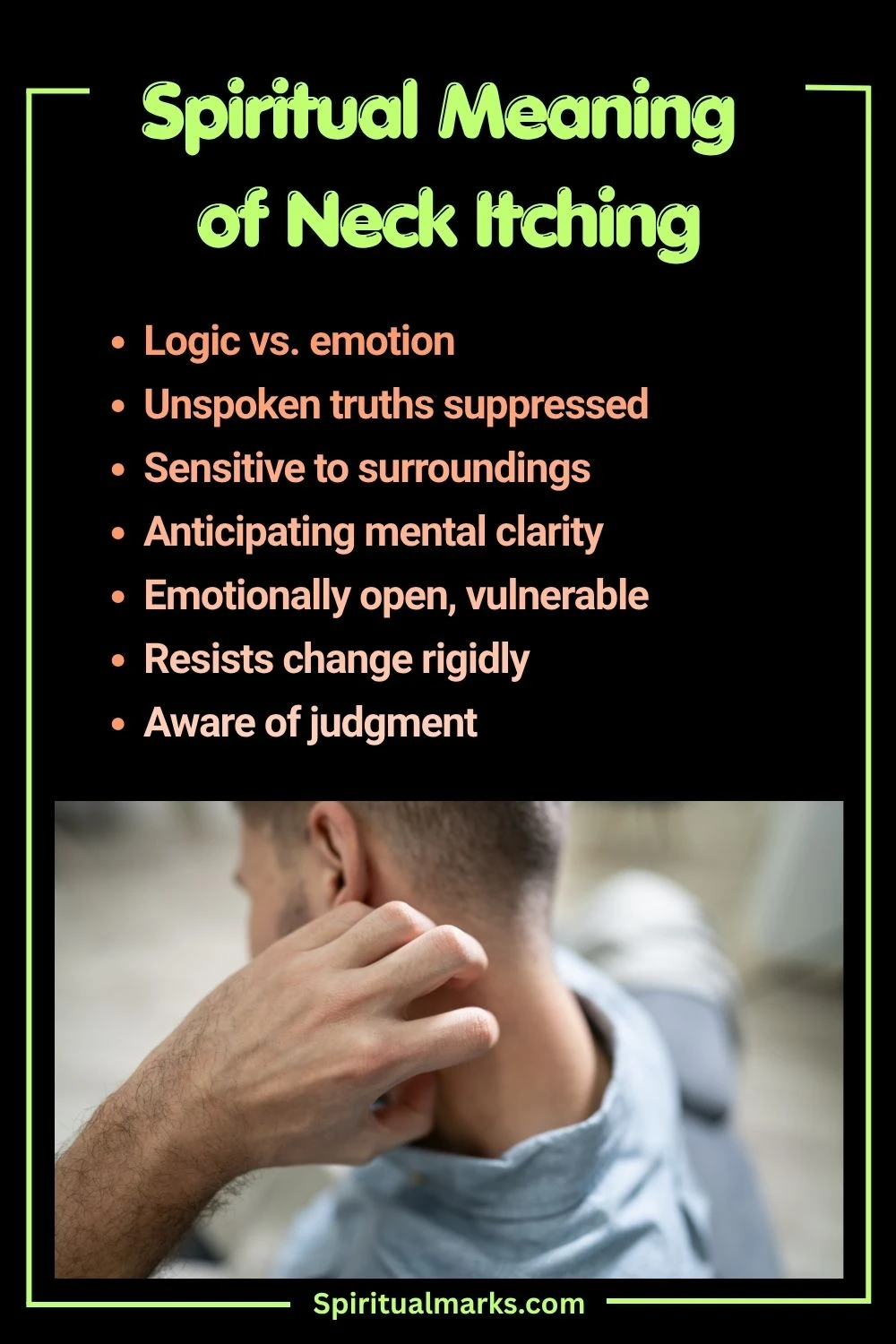 What Does Neck Itching Mean Spiritually
