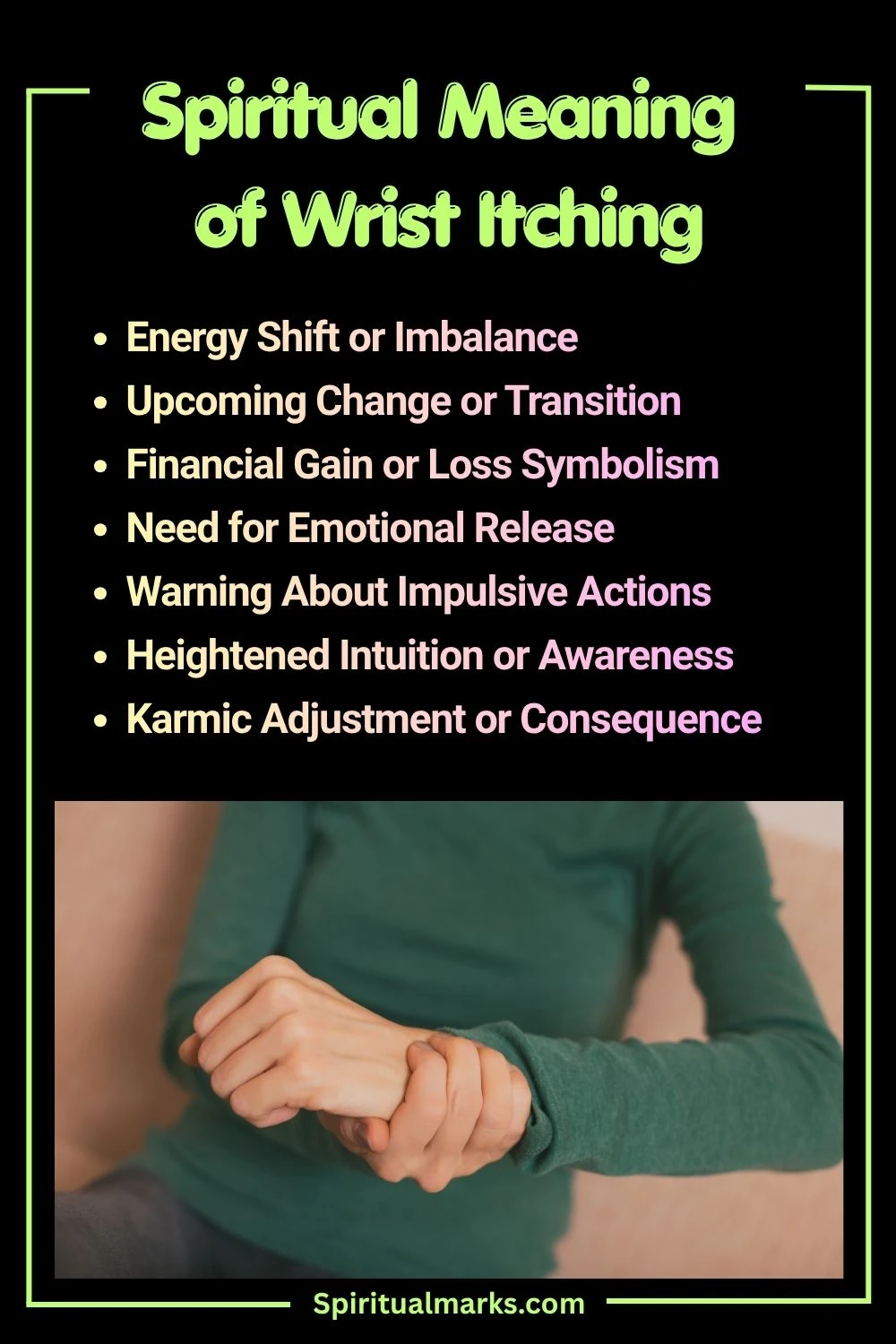 What Does an Itchy Wrist Symbolize Spiritually
