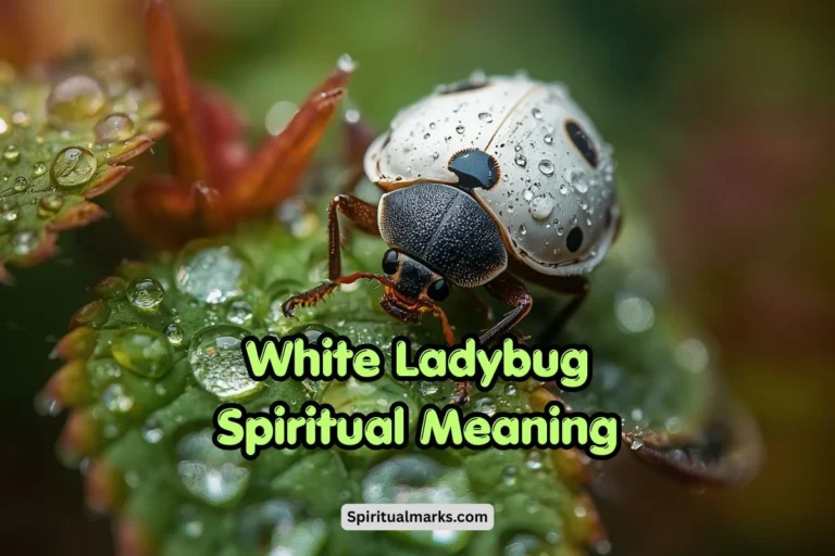 White Ladybug Spiritual Meaning, Symbolism and Significance