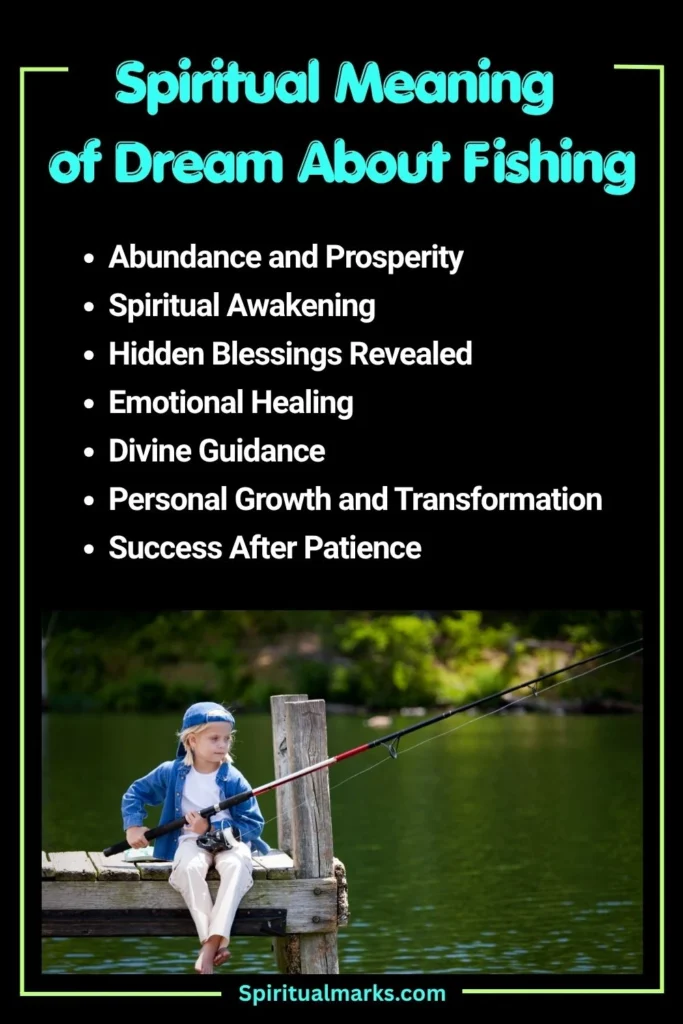 what does a dream about fishing symbolize spiritually