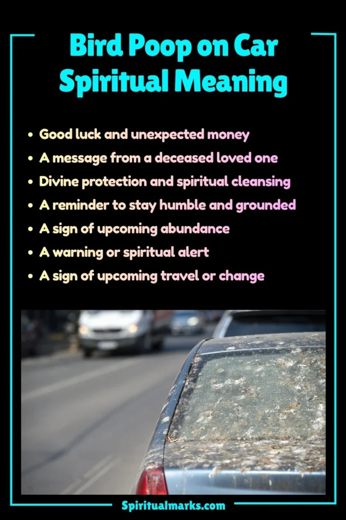 Bird Poop on Car Spiritual Meaning, Symbolism and Cultural Significance