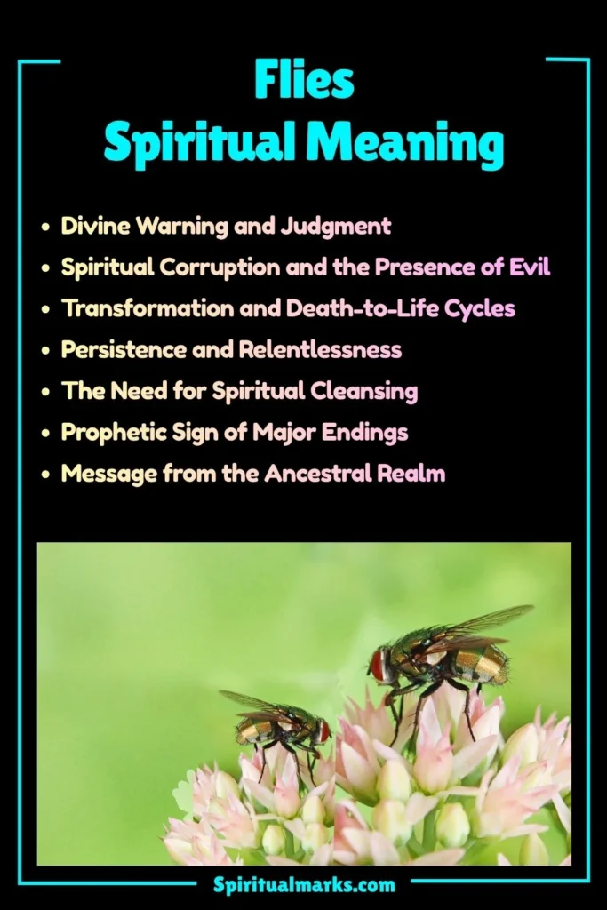 Flies Spiritual Meaning, Symbolism and Cultural Significance