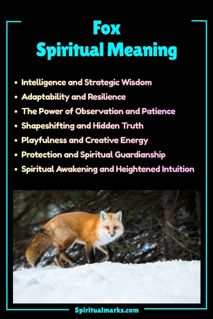 Fox Spiritual Meaning, Symbolism and Cultural Significance