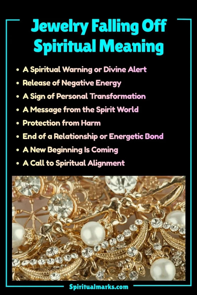 Jewelry Falling Off Spiritual Meaning, Symbolism and Cultural Significance
