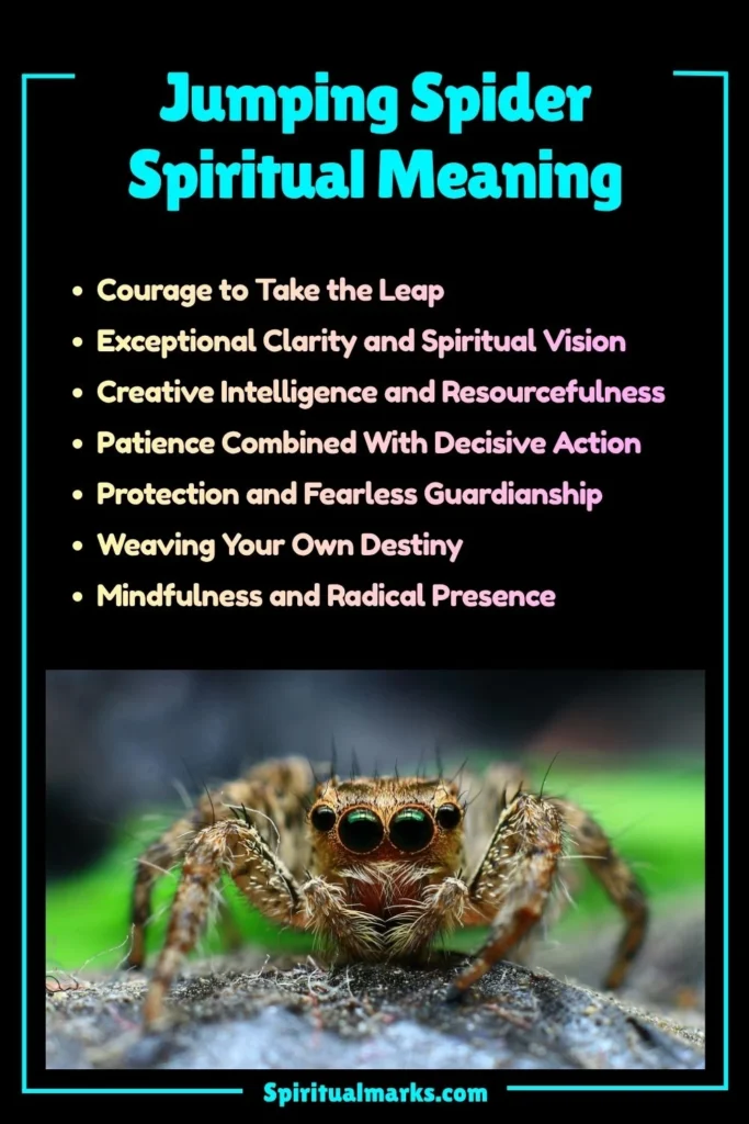 Jumping Spider Spiritual Meaning, Symbolism and Cultural Significance