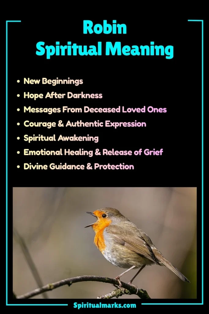 Robin Spiritual Meaning, Symbolism and Cultural Significance