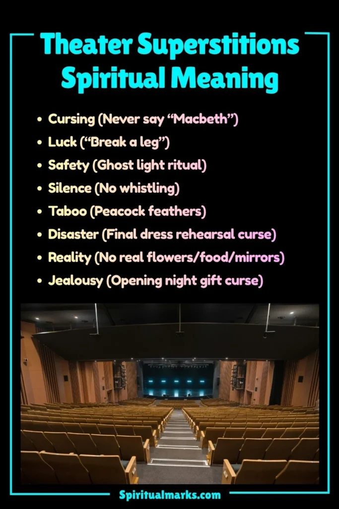 Theater Superstitions Spiritual Meaning, Symbolism and Cultural Significance